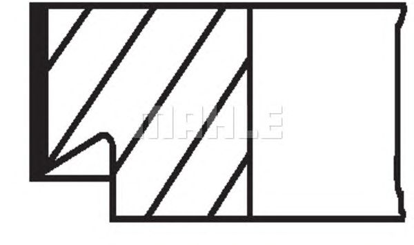 01317N2 Mahle - Кільця2